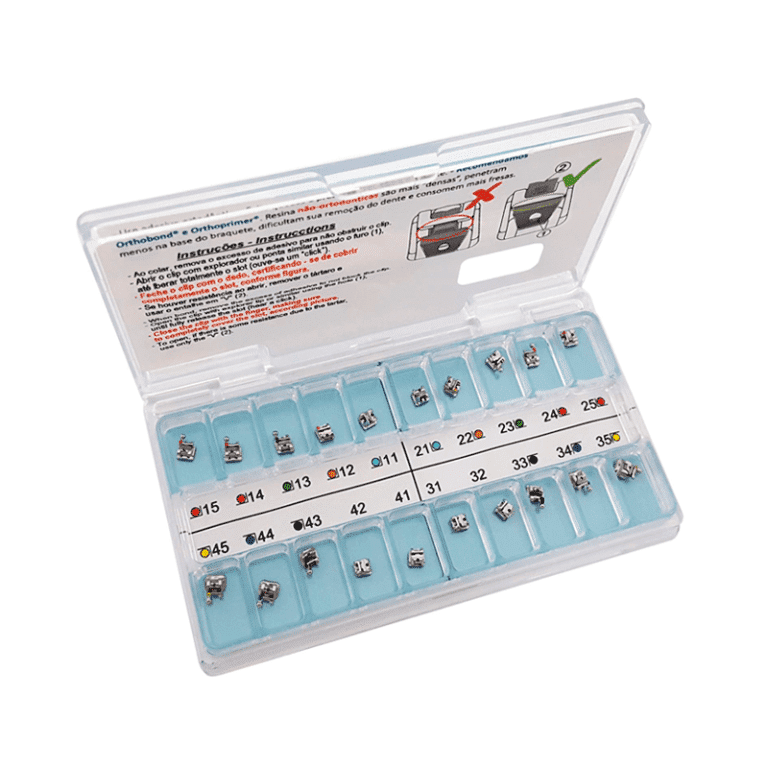 Kit Bracket Autoligado Pasivo Morelli Ortotek