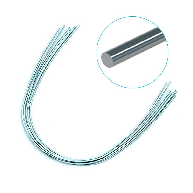 thumbnail image 2 of AZDENT Dental Orthodontic Niti Thermal Activated Round Archwire – Natural Shape, Round Form 2 of 5