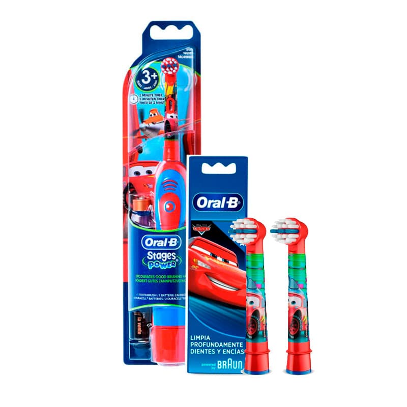 Repuesto cepillo eléctrico Oral B cars x2 und - Tiendas Metro