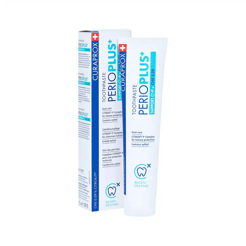 Pasta Dental Perioplus Support 0.09% (75 ml) | Curaprox - Imagen 1
