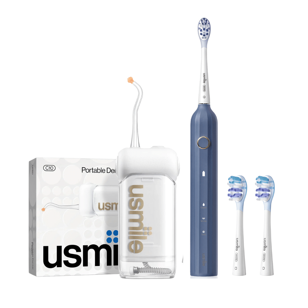 packusmile02 Cepillo Eléctrico Sónico Y1S + Irrigador Bucal C10 | usmile - Imagen 1