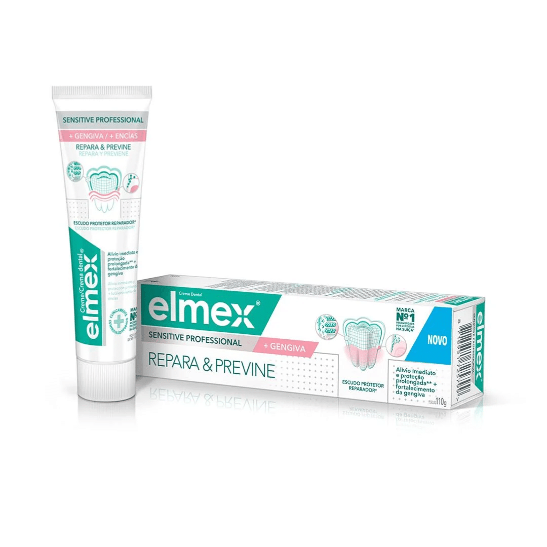 61051331 Pasta dental sensitive professional gingival 110 grs. | Elmex - Imagen 1