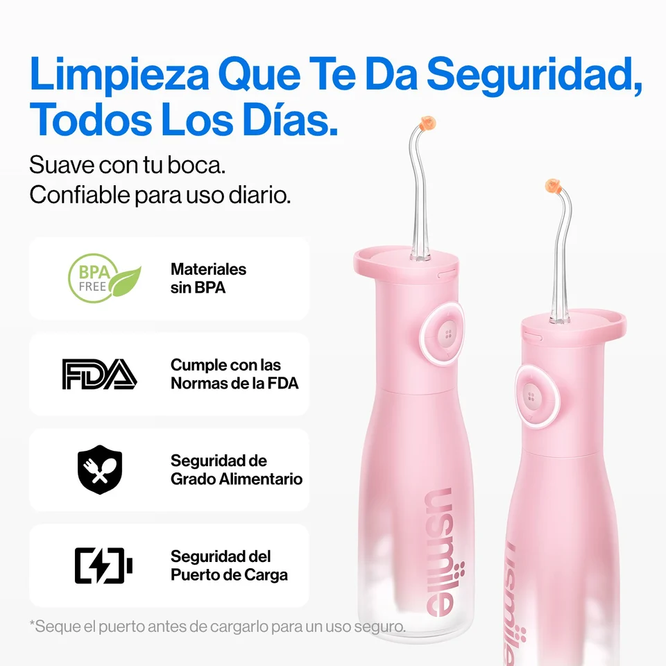 20260707-164120_960x_crop_center Irrigador Bucal Portátil C30 | usmile - Imagen 3
