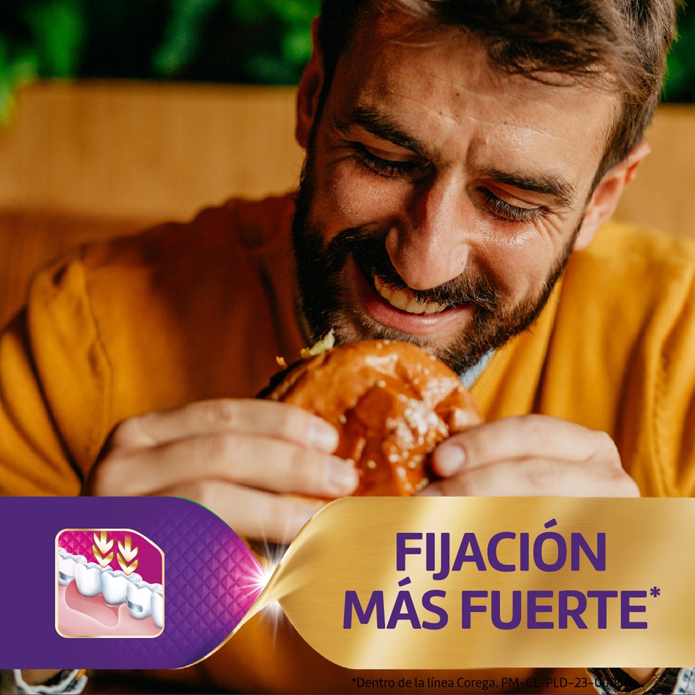 563666_2 Crema Adhesiva Prótesis Dentales Max Fijación y Sellado Sin Sabor 40 gr | Corega - Imagen 5