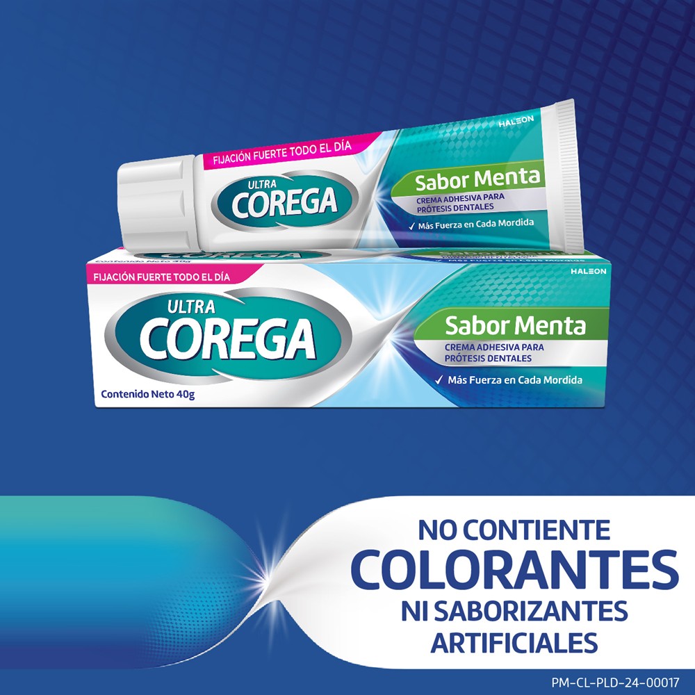 786565_4 Crema Adhesiva Prótesis Dental Sabor Menta 70 gr | Corega - Imagen 5